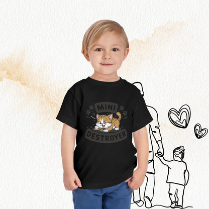 Mini Destroyer Toddler Cotton T-Shirt