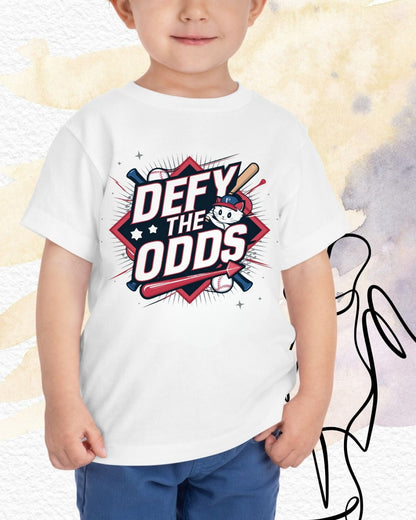 Defy The Odds Youth Heavy Cotton T-Shirt