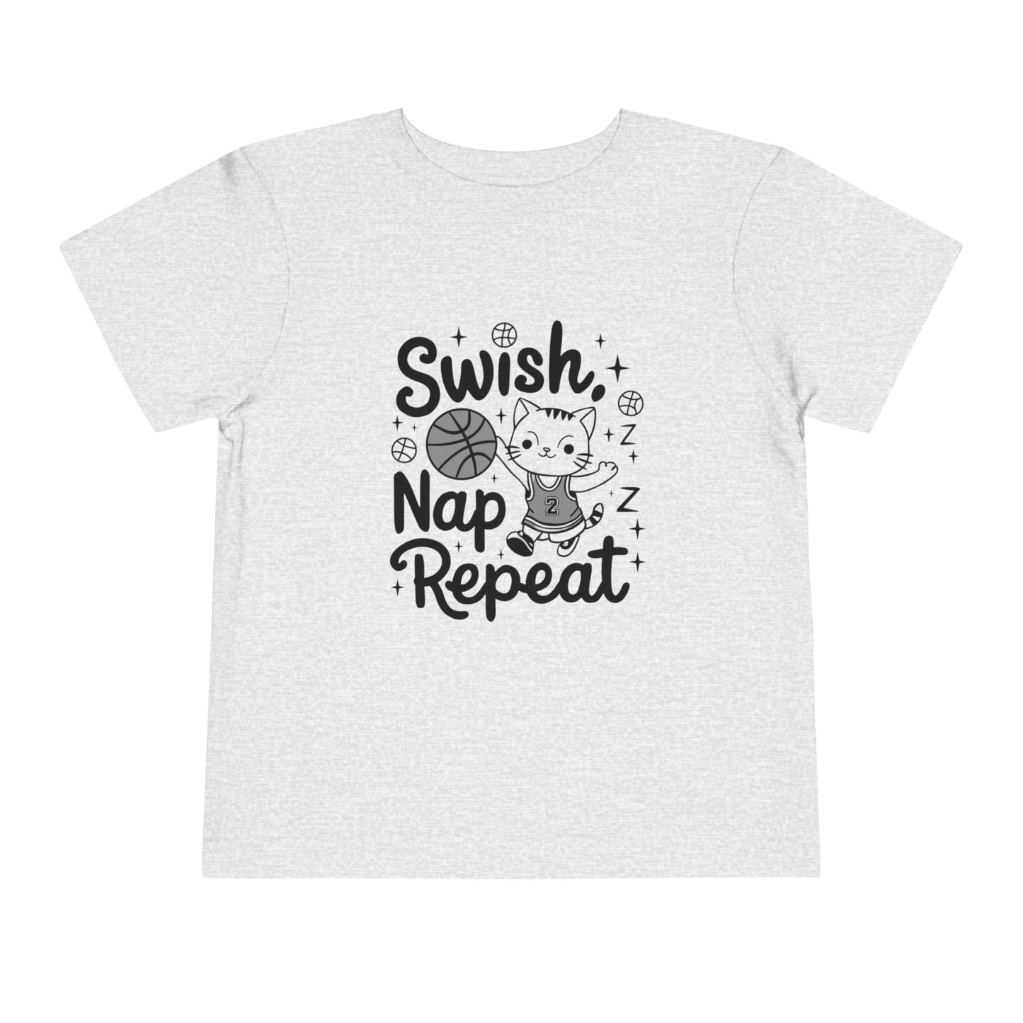 Swish Nap Repeat Toddler Cotton  T-Shirt