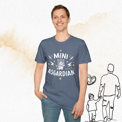 Mini Asgardian Cotton Crew Neck Men Tshirt