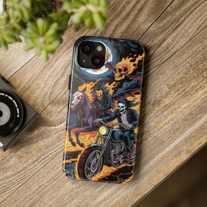 Ghost Riders Wireless Charging Support Tough Case