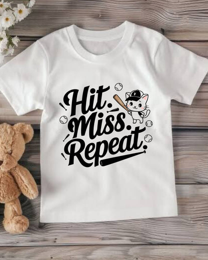 Hit Miss Repeat Youth Heavy Cotton T-Shirt