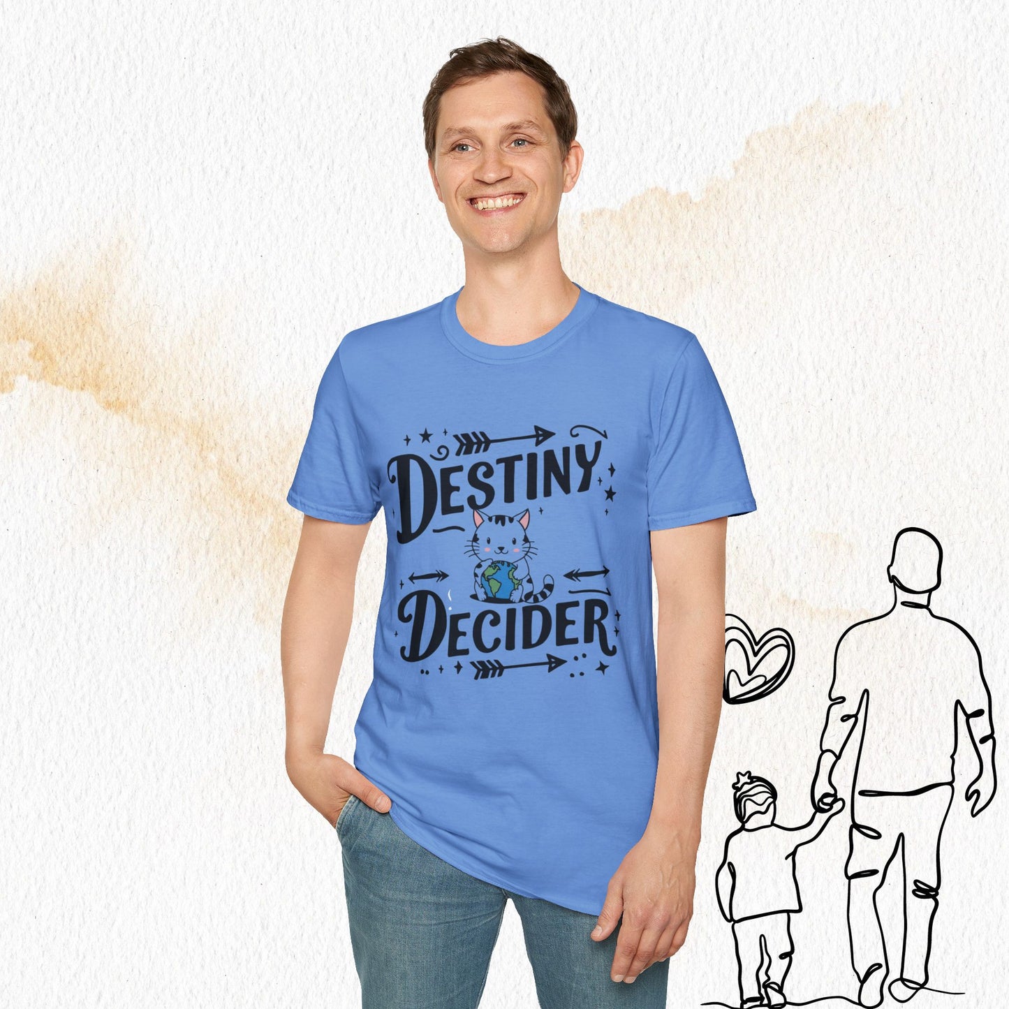 Destiny Decider Cotton Men T-Shirt