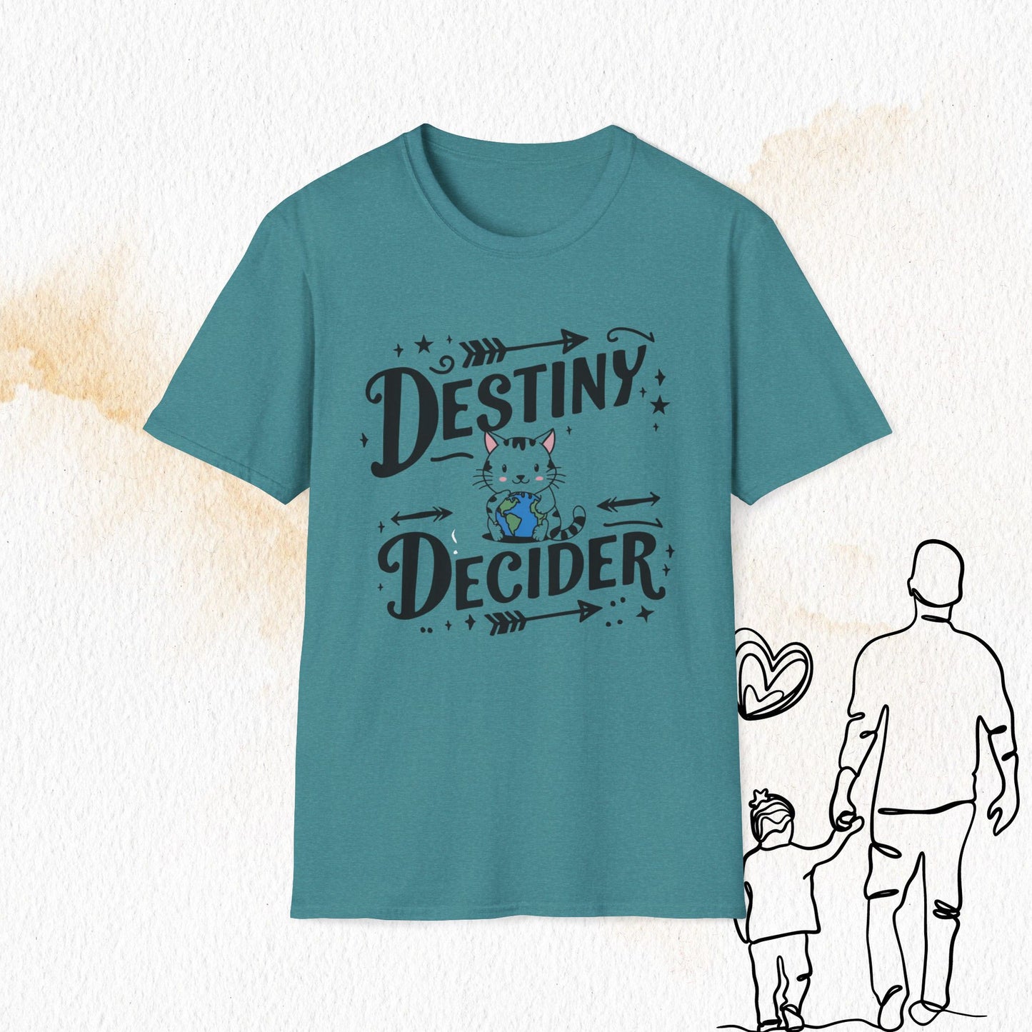 Destiny Decider Cotton Men T-Shirt