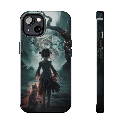 Feline Festivities Wireless Charging Support Tough Case.