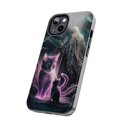Meowmoirs Wireless Charging Support Tough Case