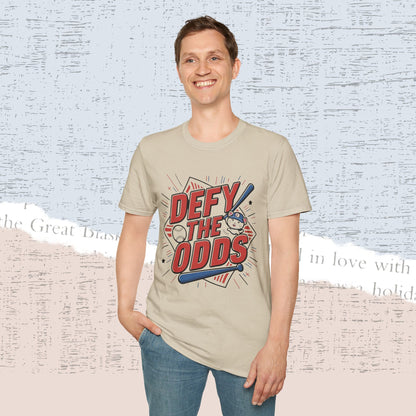Defy The Odds Cotton Men Tee