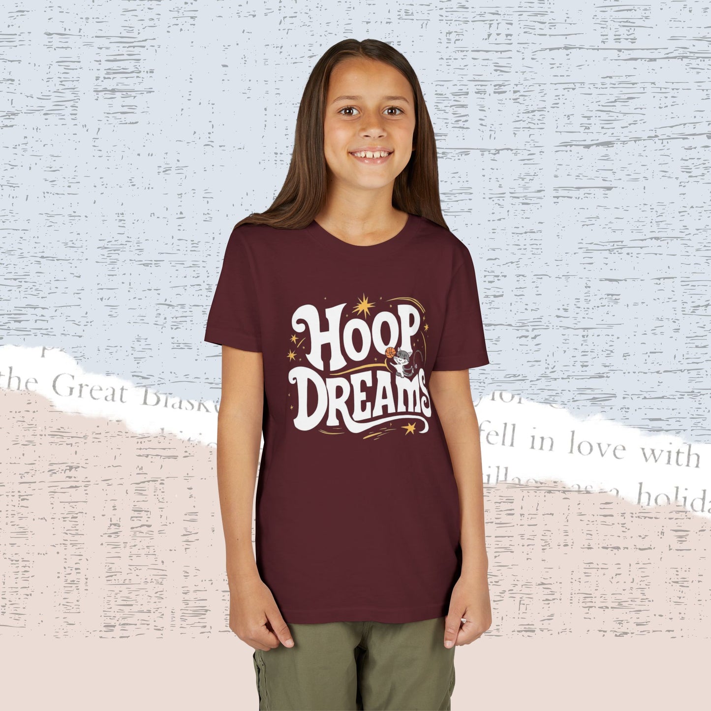 Hoop Dreams Youth Heavy Cotton T-Shirt