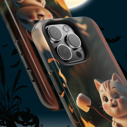 Meowstic Grip Wireless Charging Support Tough Case.
