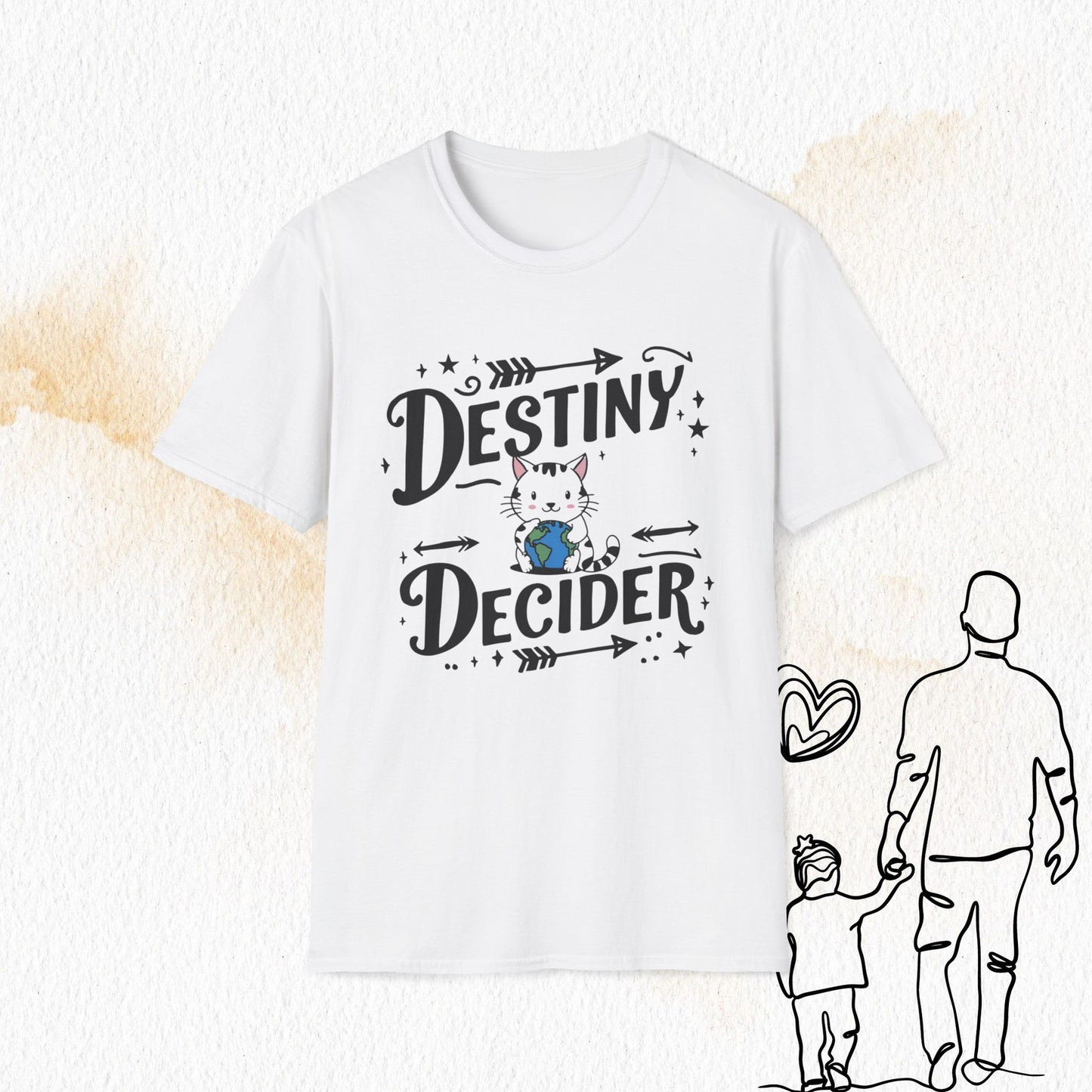 Destiny Decider Cotton Men T-Shirt