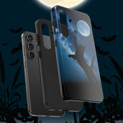 Cattastic Courtside Wireless Charging Support Tough Case.