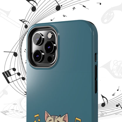 Tuneful Treasures Wireless Charging Support Tough Case.
