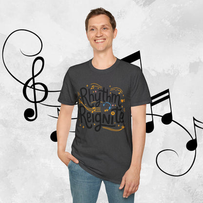 Rhythm Reignites Men Cotton T-Shirt
