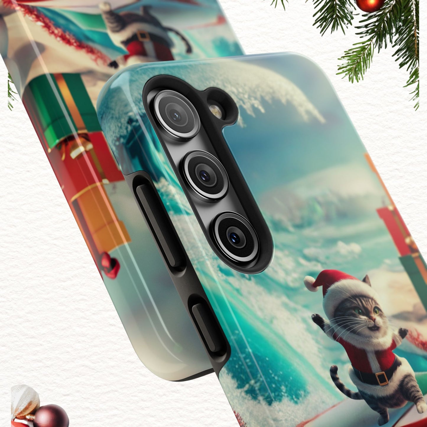 Meow Magic Wireless Charging Support Tough Case.