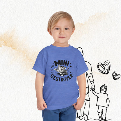 Mini Destroyer Toddler Cotton T-Shirt
