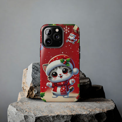 Purrfect Wishes Wireless Charging Support Tough Case