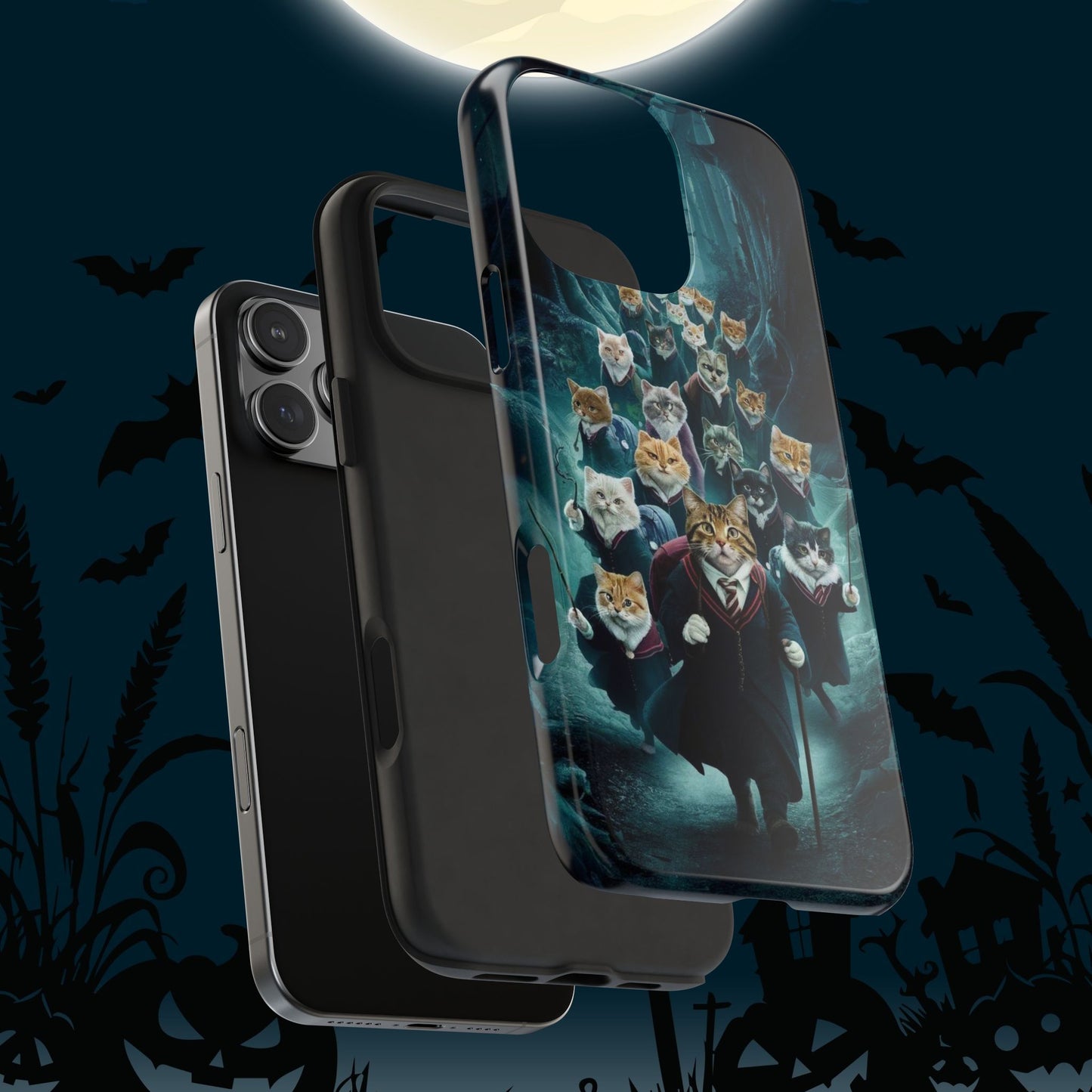 Nine Lives Guard Wireless Charging Support Tough Case