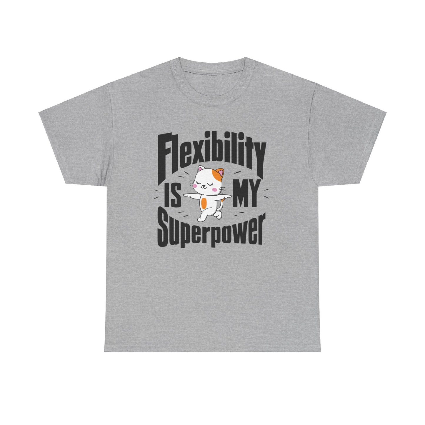 Flexibility Is My Superpowers Cotton T-Shirt