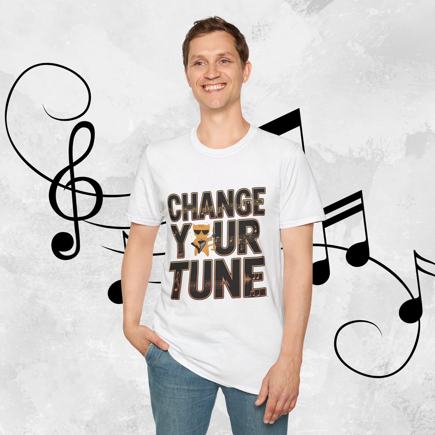 Change Your Tune Cotton T-Shirt