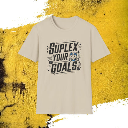 Suplex Your Goals Cotton Men Tshirt