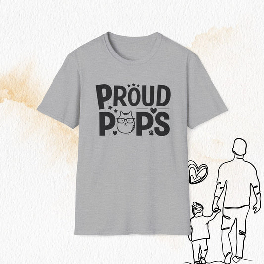Proud Pops Cotton Men T-Shirt