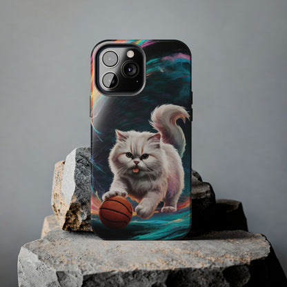 Meowble Dribble Wireless Charging Support Tough Case.