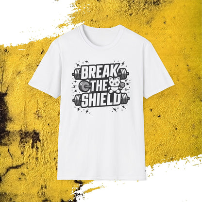Break The Shield Cotton Men Tee