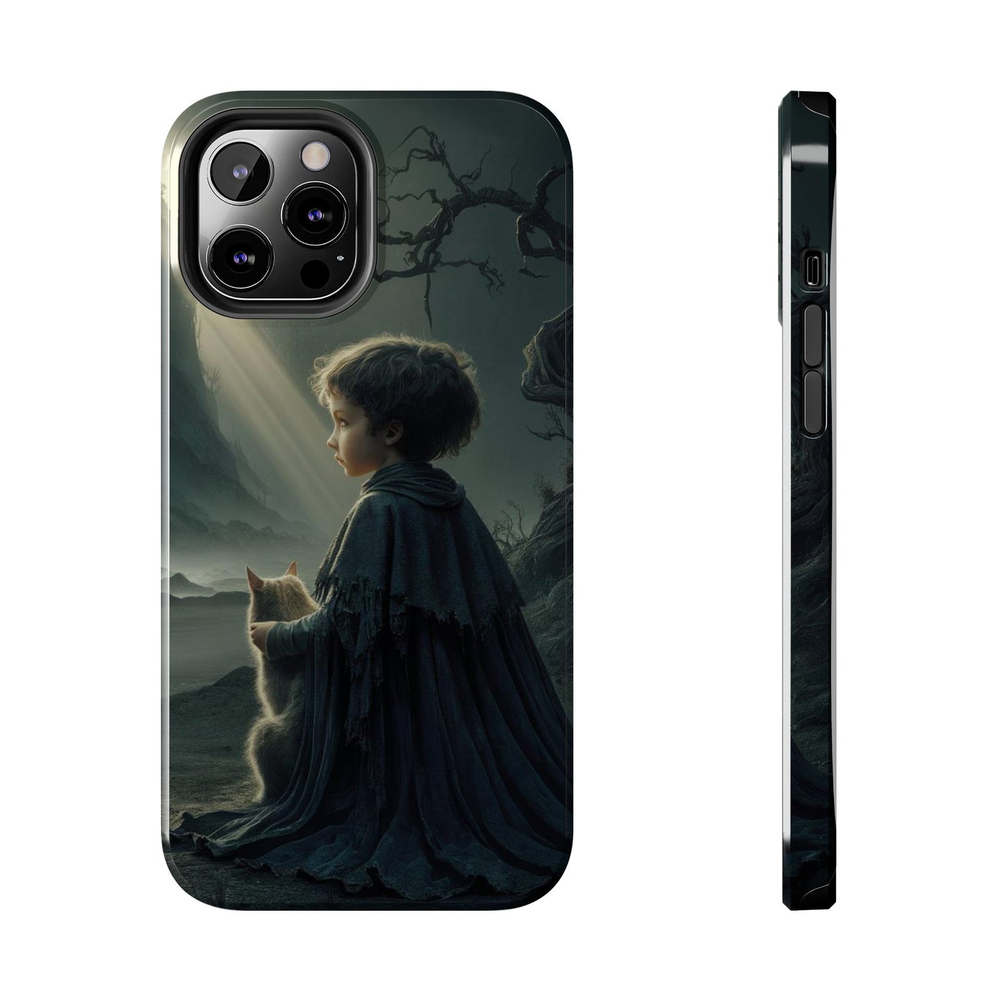 Meowtime Mate Wireless Charging Support Tough Case.
