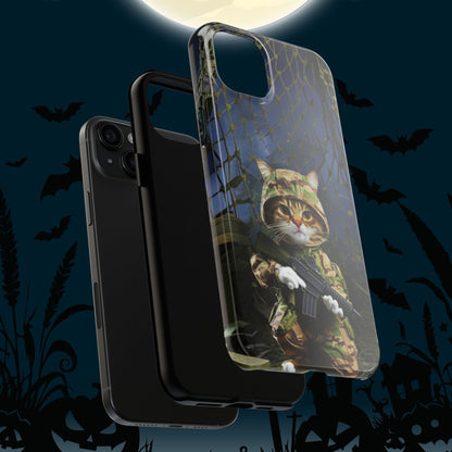 Meowter Armor Wireless Charging Support Tough Case