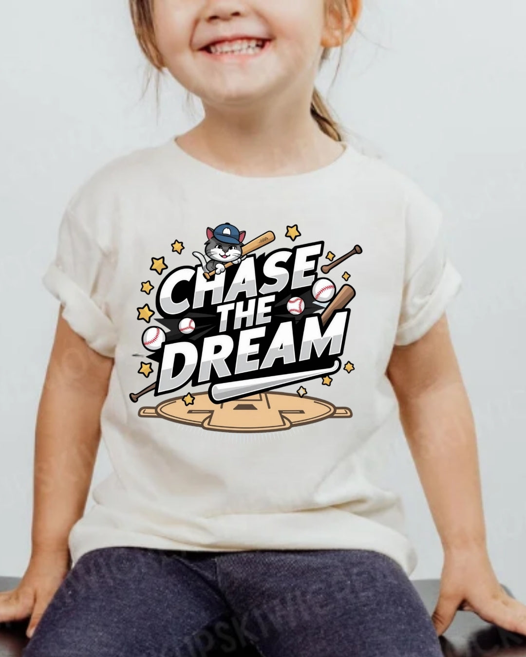 Chase The Dream Youth Heavy Cotton T-Shirt