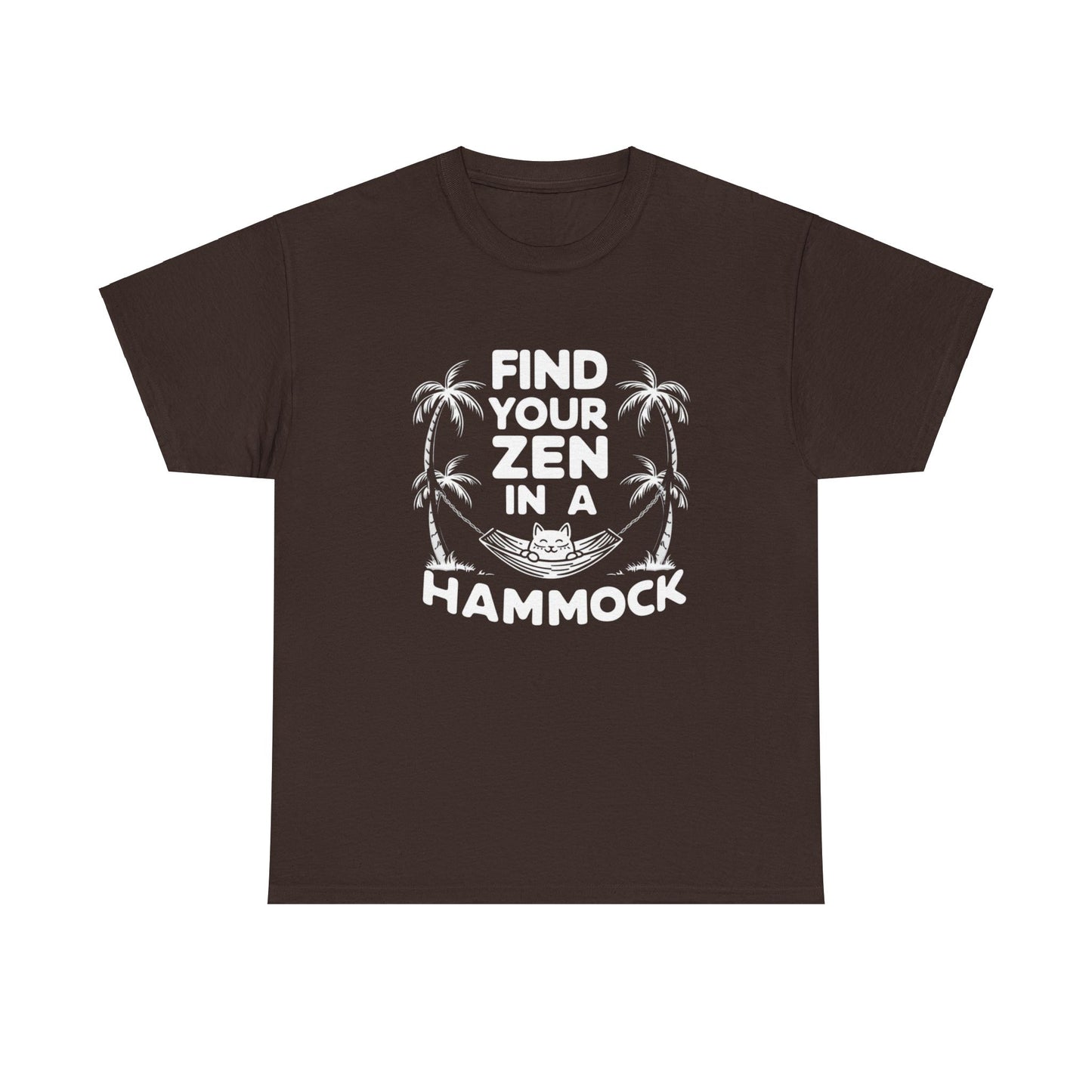 Find Your Zen In A Hammock Cotton tee