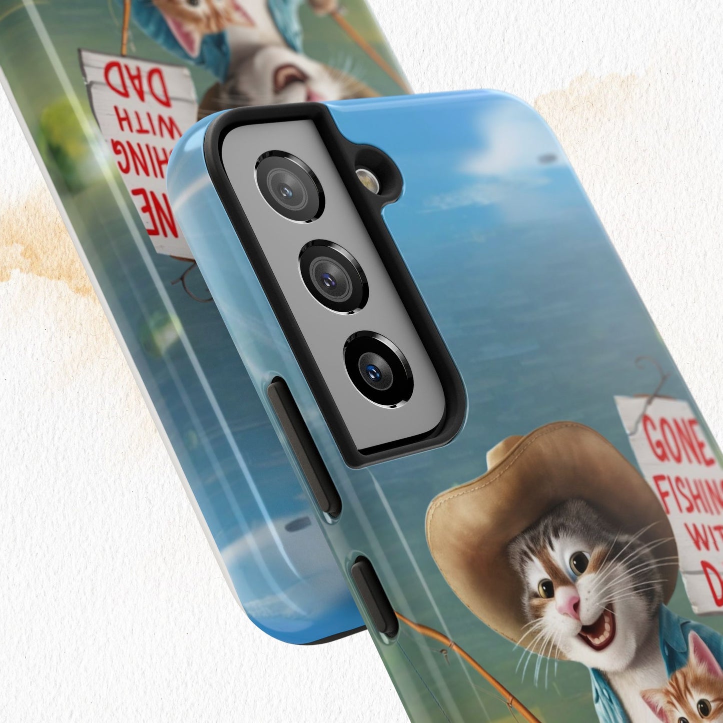 Dadcat Defender Wireless Charging Support Tough Case
