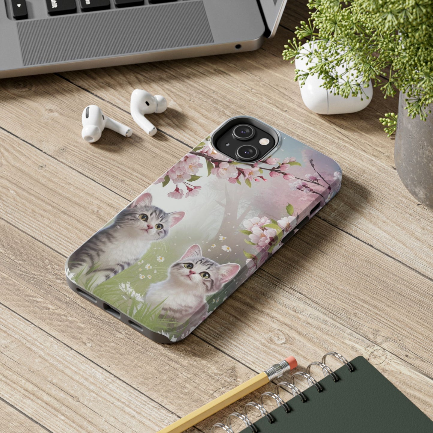 Lavender Lullaby Wireless Charging Support Tough Case