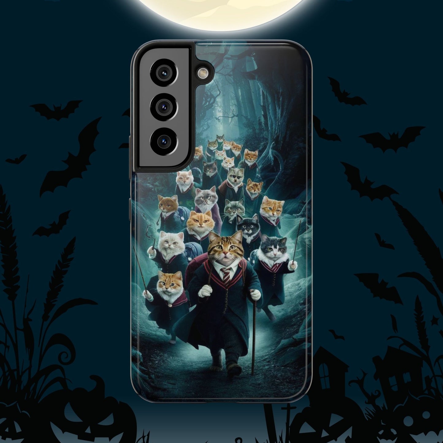 Nine Lives Guard Wireless Charging Support Tough Case