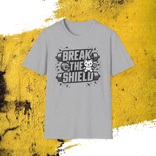 Break The Shield Cotton Men Tee