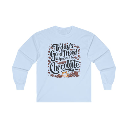 Today Good Mood Cotton Long Sleeve Tshirt