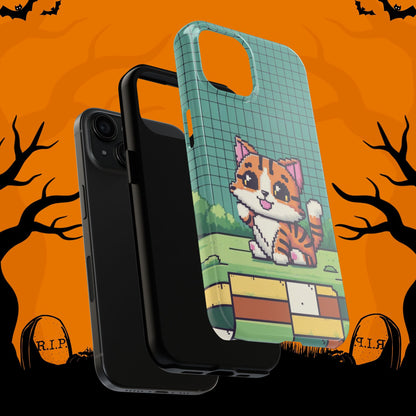 Meowmarabilia Wireless Charging Support Tough Case.