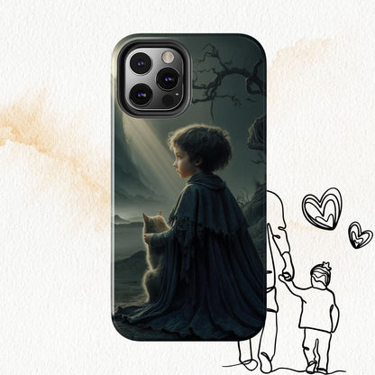 Meowtime Mate Wireless Charging Support Tough Case.