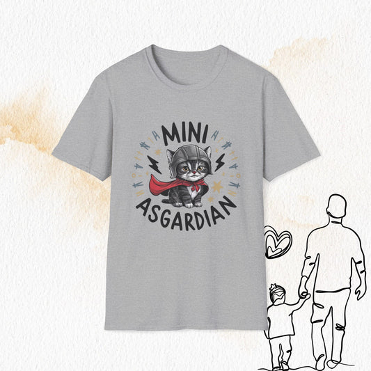 Mini Asgardian Cotton Men T-Shirt