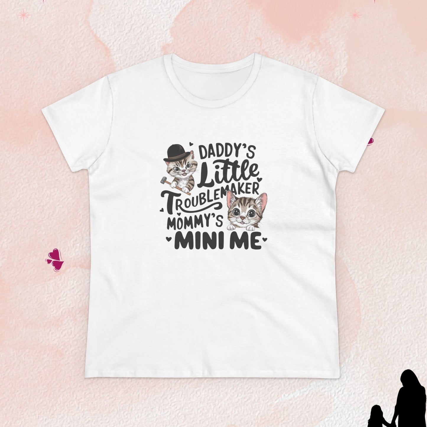 Daddy Little Women Cotton Tshirt