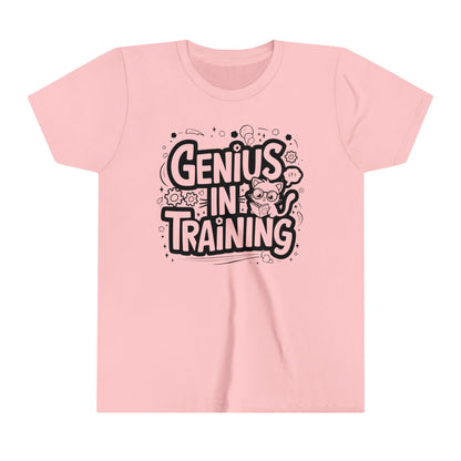 Genius In Training Youth Heavy Cotton T-Shirt
