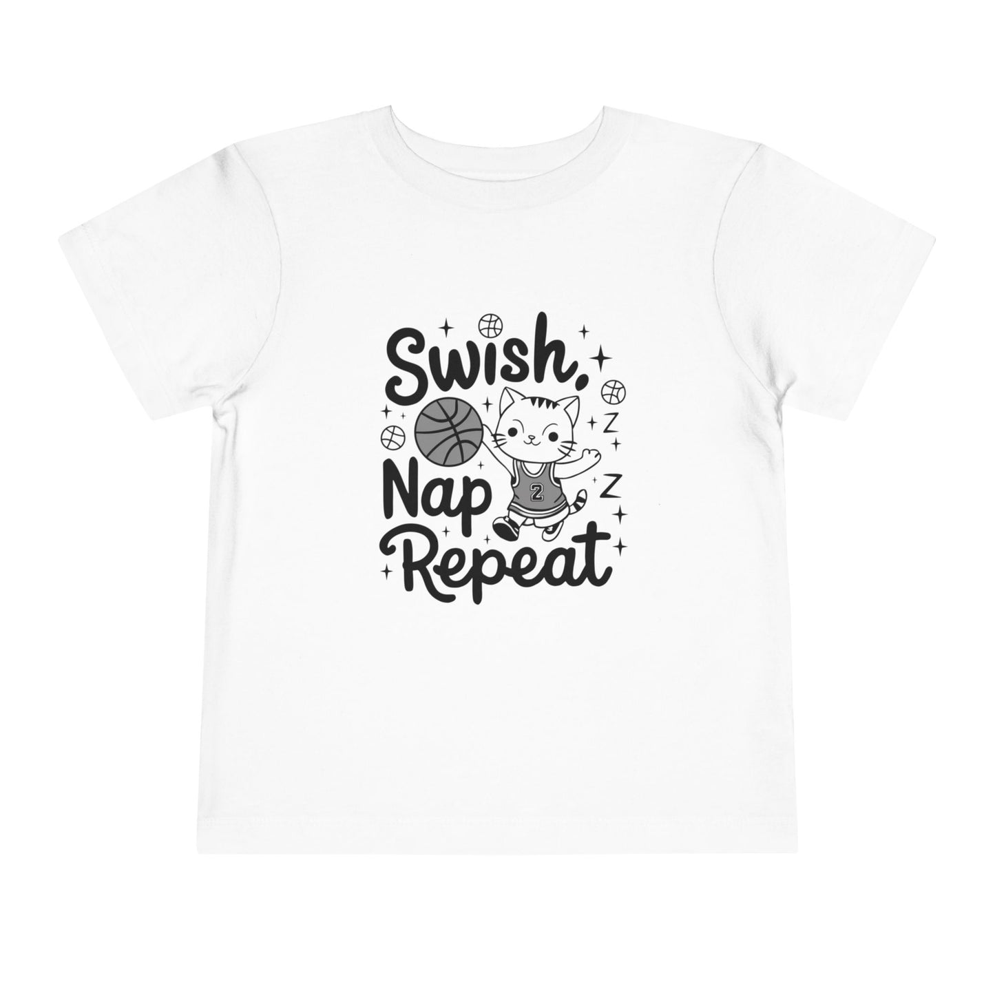 Swish Nap Repeat Toddler Cotton  T-Shirt