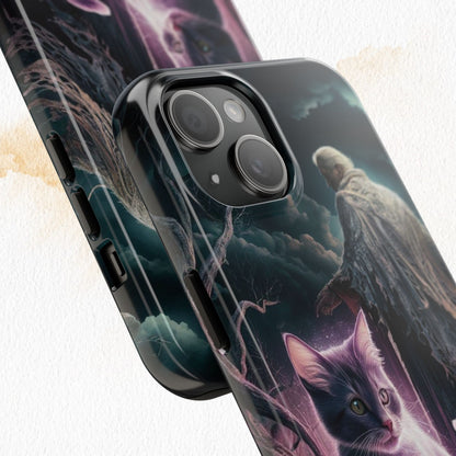 Meowmoirs Wireless Charging Support Tough Case
