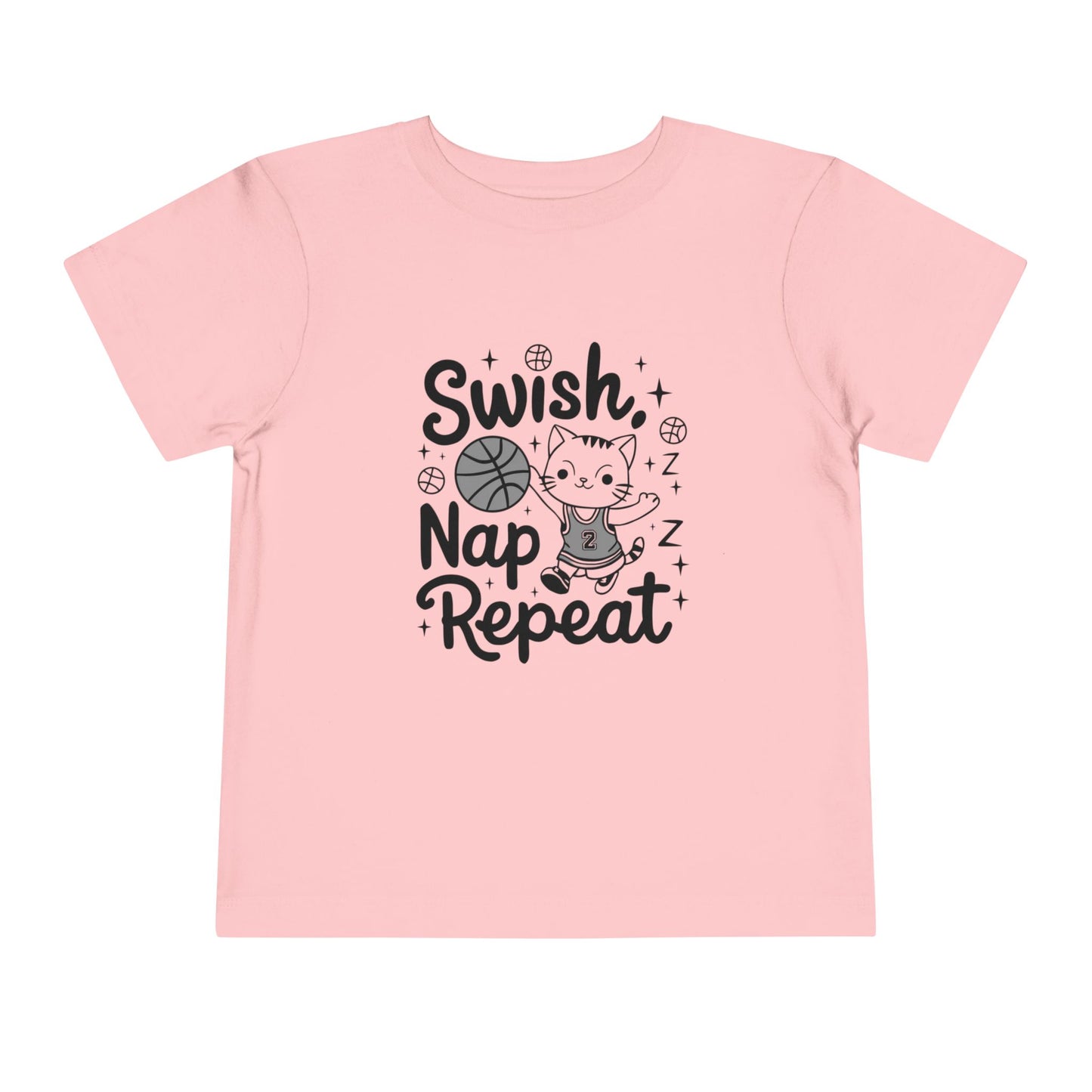 Swish Nap Repeat Toddler Cotton  T-Shirt