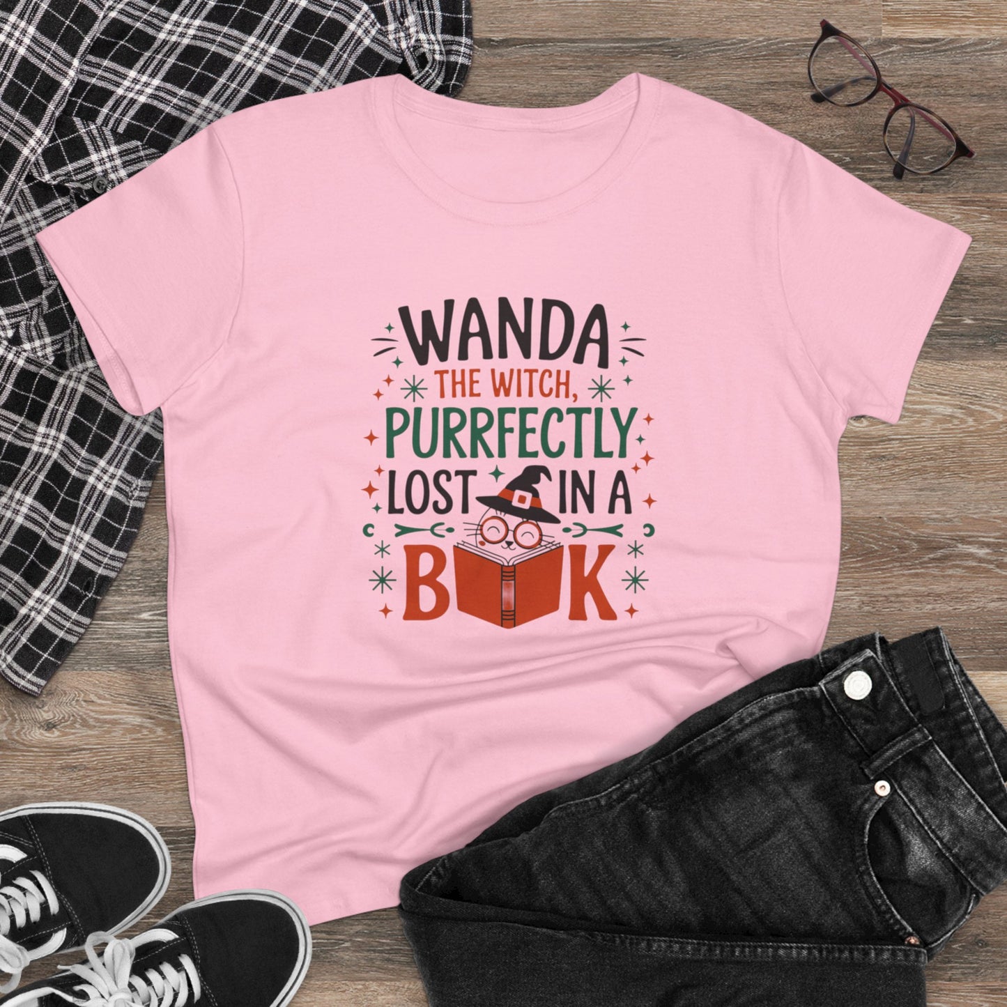 Wizard Word Women Cotton Tshirt