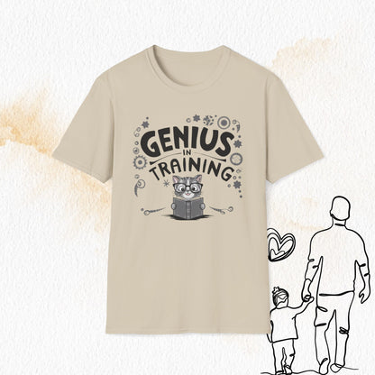 Genius In Training Cotton Men T-Shirt