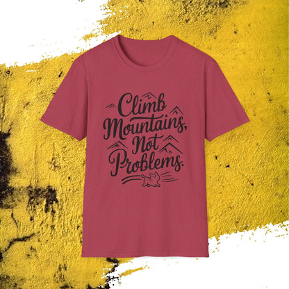 Climb Mountain Cotton T-Shirt