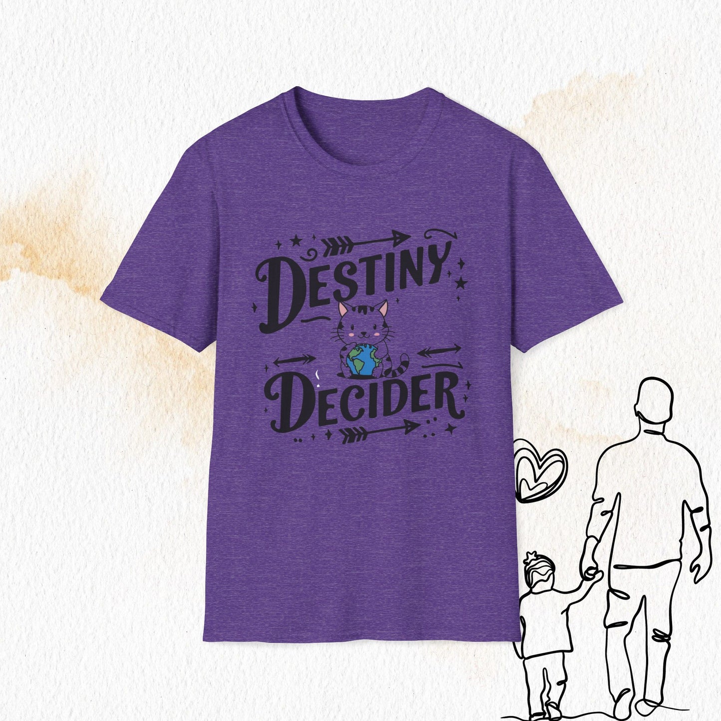 Destiny Decider Cotton Men T-Shirt