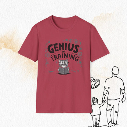 Genius In Training Cotton Men T-Shirt