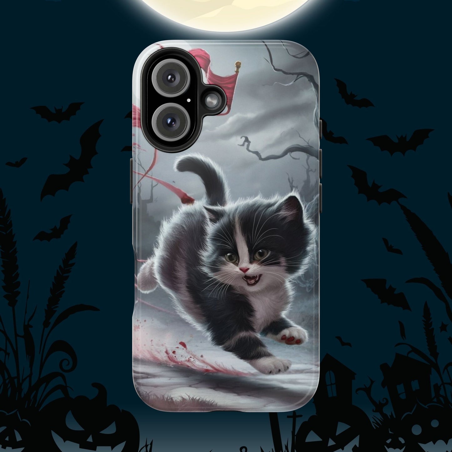 Flaggy Nap Wireless Charging Support Tough Case